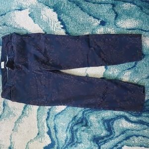 OLD NAVY SIZE 14 FELT PATTERN CHINOS